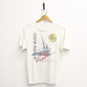 Vintage Hog's Breath Saloon Florida Hobie Regatta T Shirt Medium